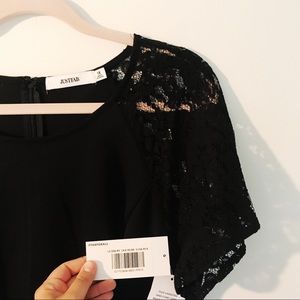 NWT JustFab Fit & Flare Dress